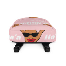 Load image into Gallery viewer, Wahine Shaka Pink Backpack - Hawai'i