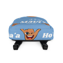 Load image into Gallery viewer, Wink Shaka Light Blue Backpack - Maui
