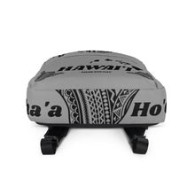 Load image into Gallery viewer, Tribal Shaka Hawai'i Grey Backpack