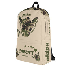 Load image into Gallery viewer, Camo Shaka CHP Backpack - Hawai'i