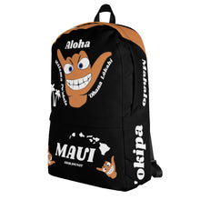 Load image into Gallery viewer, Cousin Shaka Black Backpack - Maui