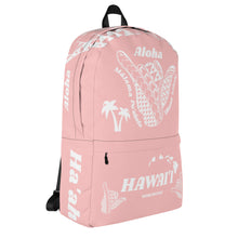 Load image into Gallery viewer, Hawai'i Tribal 2.0 Pink Backpack