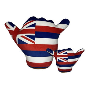 Flag of Hawai'i / Coconut Tribal Plush Shakanunay