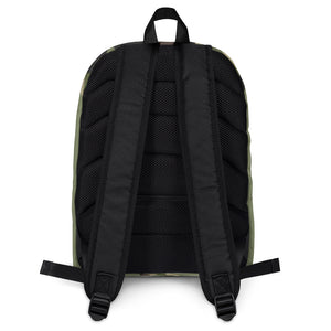 Camo Shaka Green Backpack - Hawai'i