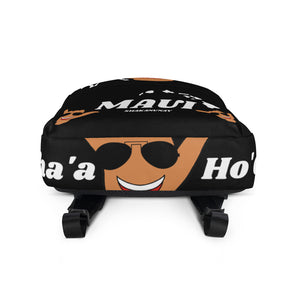 Braddah Shaka Black Backpack - Maui