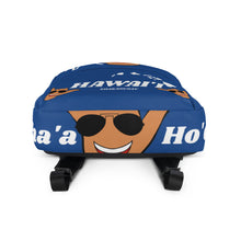 Load image into Gallery viewer, Braddah Shaka Blue Backpack - Hawai‘i