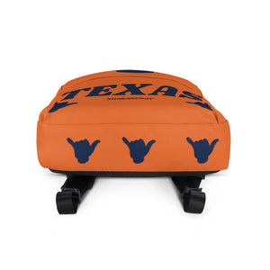 Texas Orange Backpack