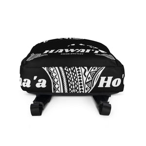 Tribal Shaka Hawai'i Black Backpack