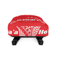 Load image into Gallery viewer, Hawai&#39;i Tribal 2.0 Red Backpack