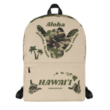 Load image into Gallery viewer, Camo Shaka CHP Backpack - Hawai&#39;i