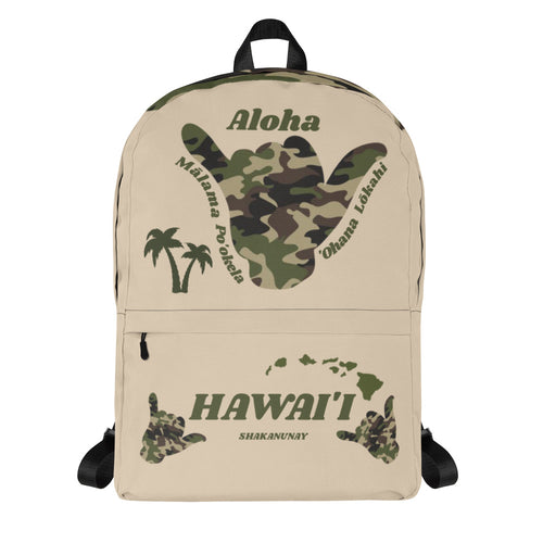 Camo Shaka CHP Backpack - Hawai'i