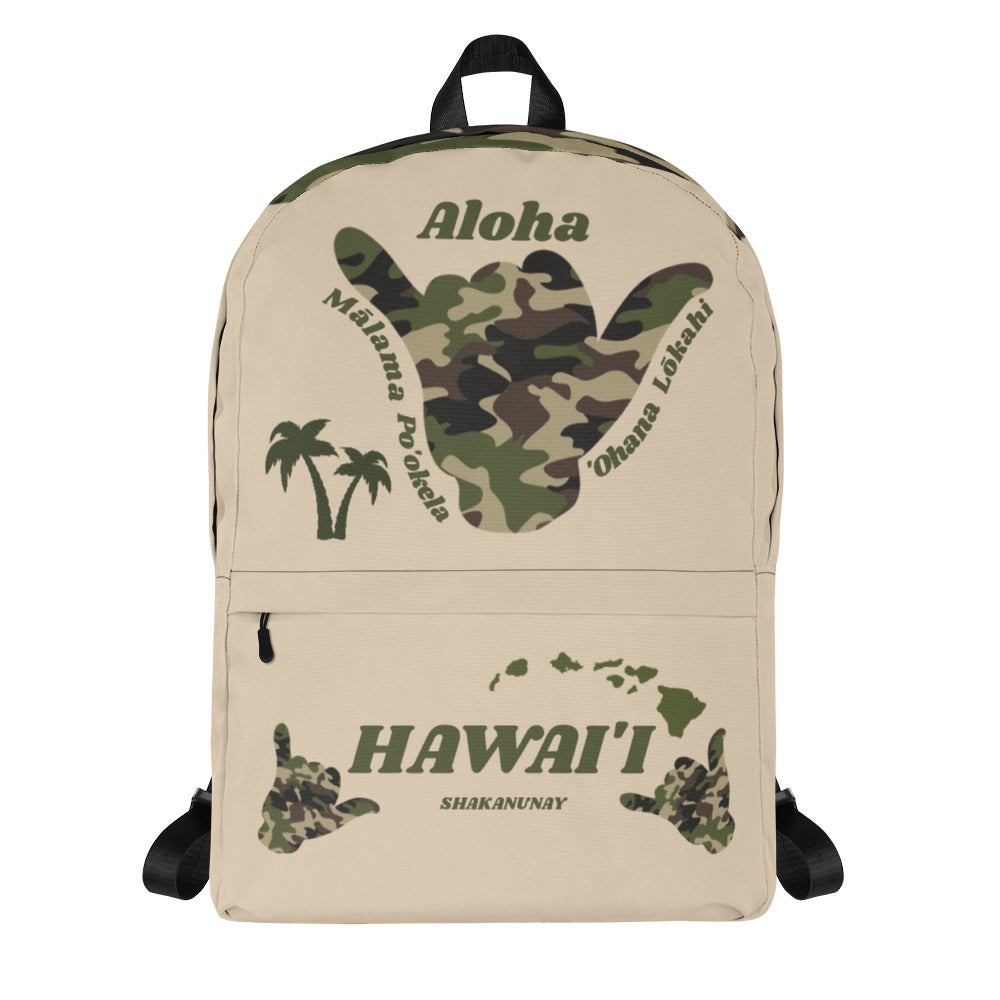 Camo Shaka CHP Backpack - Hawai'i