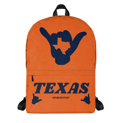 Texas Orange Backpack