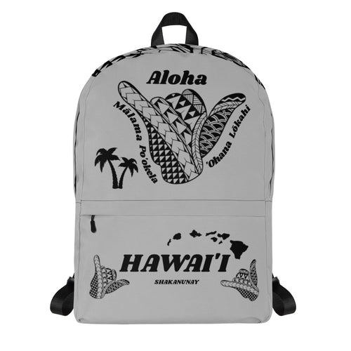 Hawai'i Tribal 2.0 Grey Backpackers