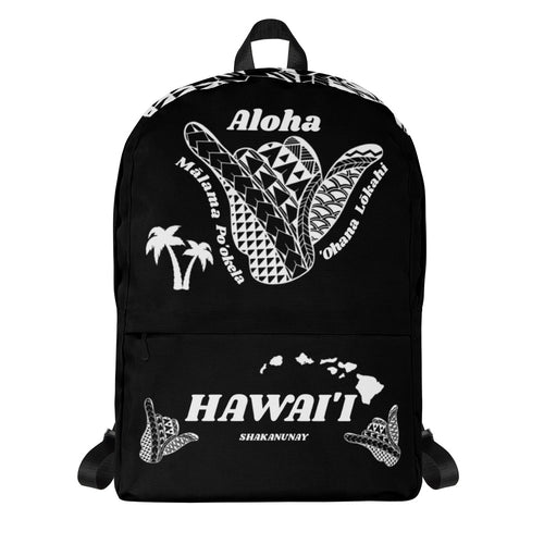 Hawai'i Tribal 2.0 Black Blackpack