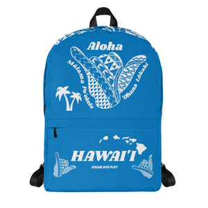 Hawai'i Tribal 2.0 Blue Blackpack