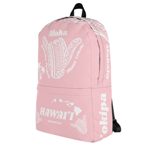 Tribal Shaka Hawai'i Pink Backpack