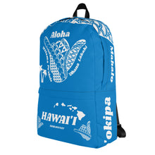 Load image into Gallery viewer, Hawai&#39;i Tribal 2.0 Blue Blackpack