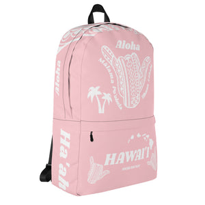 Tribal Shaka Hawai'i Pink Backpack