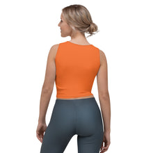 Load image into Gallery viewer, Camo Shaka Orange Crop Tank