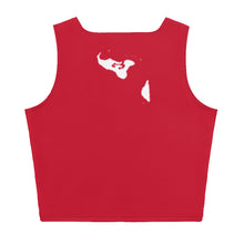 Load image into Gallery viewer, Kingdom of Tonga Tribal Red Crop Tank