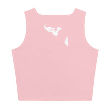 Load image into Gallery viewer, Kingdom of Tonga Tribal Pink Crop Tank