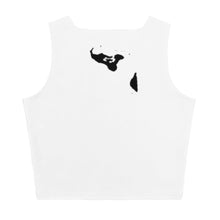 Load image into Gallery viewer, Kingdom of Tonga Tribal White Crop Tank