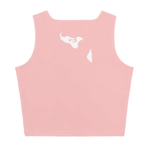 Kingdom of Tonga Tribal 2.0 Pink Crop Tank