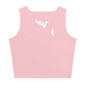 Tonga Crop Top Tank - Pink