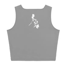 Load image into Gallery viewer, Philippines Crop Tank Grey
