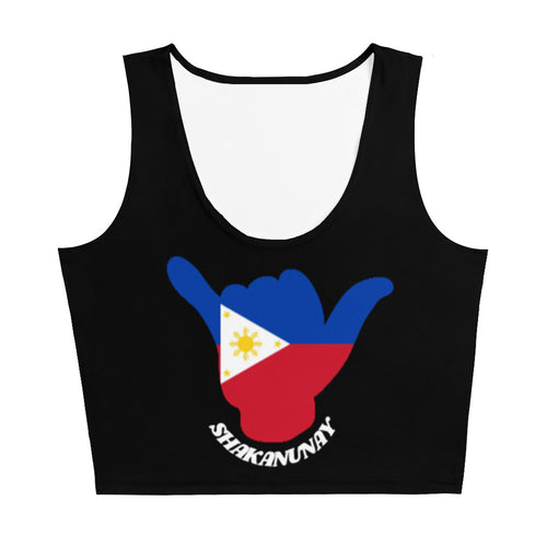 Philippines Crop Tank Black