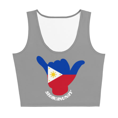 Philippines Crop Tank Grey