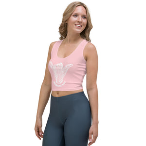 Hawai'i Tribal Pink Crop Tank