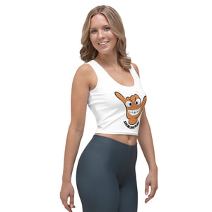 Cousin Shaka White Crop Tank