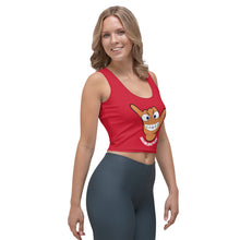 Load image into Gallery viewer, Cousin Shaka Red Crop Tank