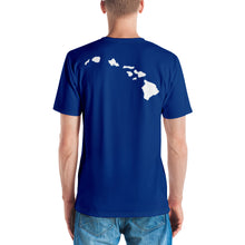 Load image into Gallery viewer, Wink Shaka Blue T - Hawai&#39;i Back