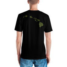 Load image into Gallery viewer, Camo Shaka Black T- Hawai&#39;i Back