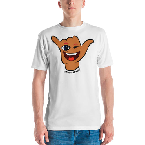 Wink Shaka White T - Hawai'i Back