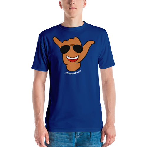 Braddah Shaka Blue T- Hawai'i Back