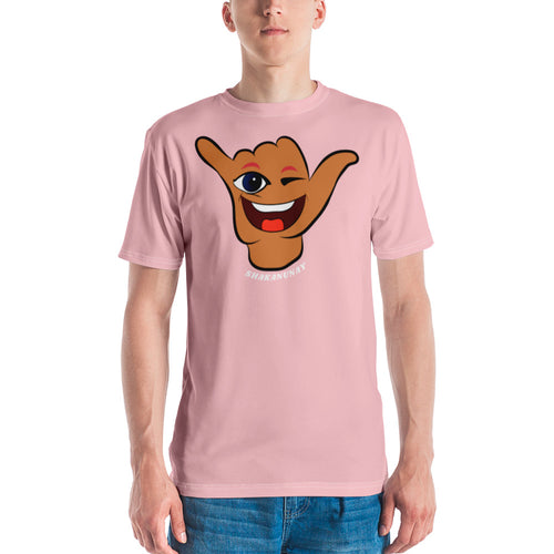 Wink Shaka Pink T - Hawai'i Back