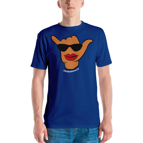 Wahine Shaka Blue T
