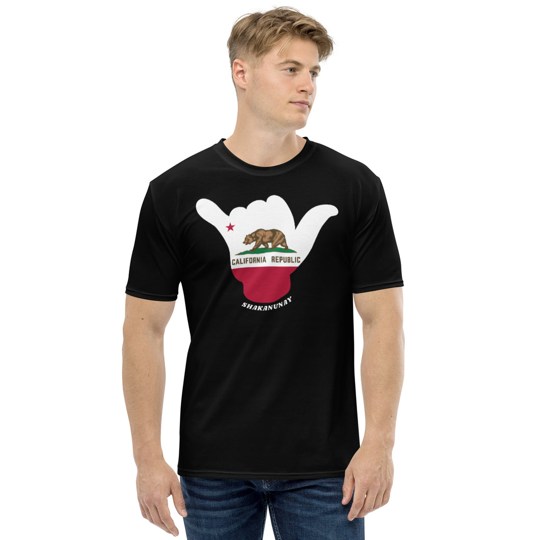 California Shaka Black T