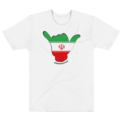 Iran White T