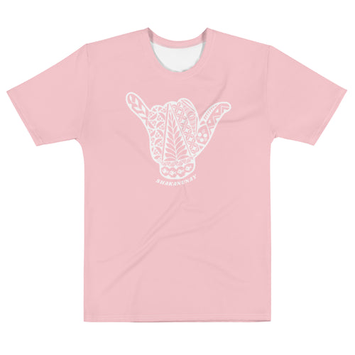 Kingdom of Tonga Tribal Pink T