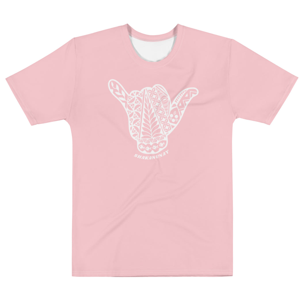 Kingdom of Tonga Tribal Pink T