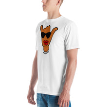 Load image into Gallery viewer, Wahine Shaka White T - Hawai&#39;i Back