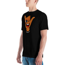 Load image into Gallery viewer, Wink Shaka Black T - Hawai&#39;i Back