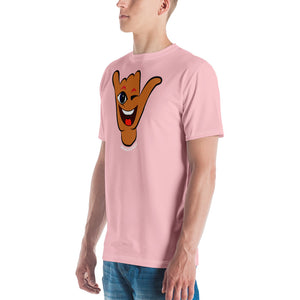 Wink Shaka Pink T - Hawai'i Back
