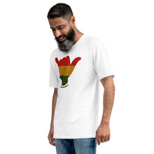 Load image into Gallery viewer, Rasta Shaka White T