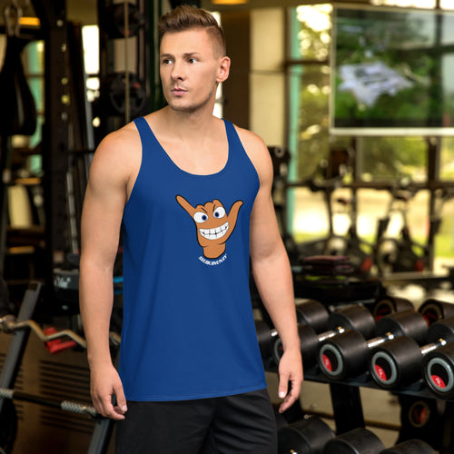 Cousin Shaka Blue Tank